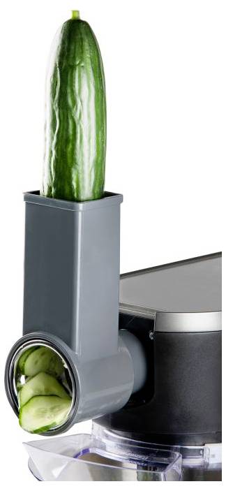 DOMO DO9293KR "Delicioso" Küchenmaschine 1200W Edelstahl