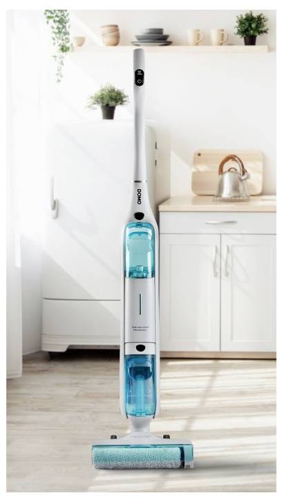DOMO DO253SW Hartbodenreiniger 21.9 V 120 W mit Wischfunktion
