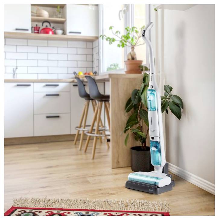 DOMO DO253SW Hartbodenreiniger 21.9 V 120 W mit Wischfunktion