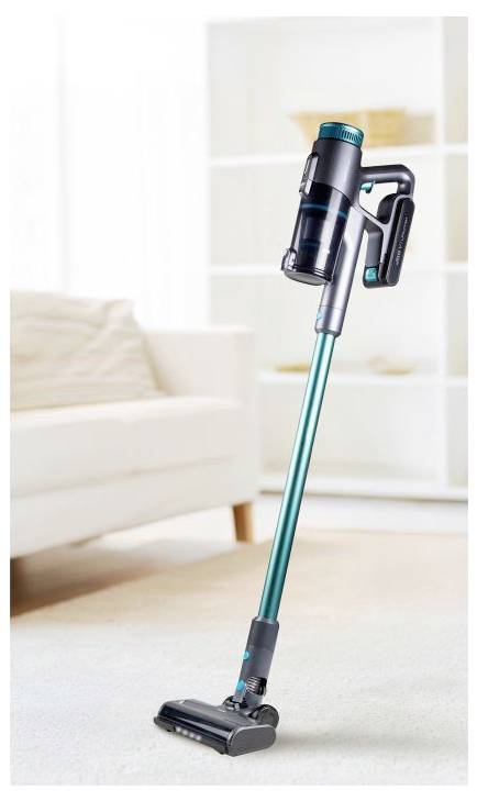 DOMO DO252SV Akku-Handstaubsauger 28.8 V 450 W Beutellos, mit Display, Zyklon-Technik
