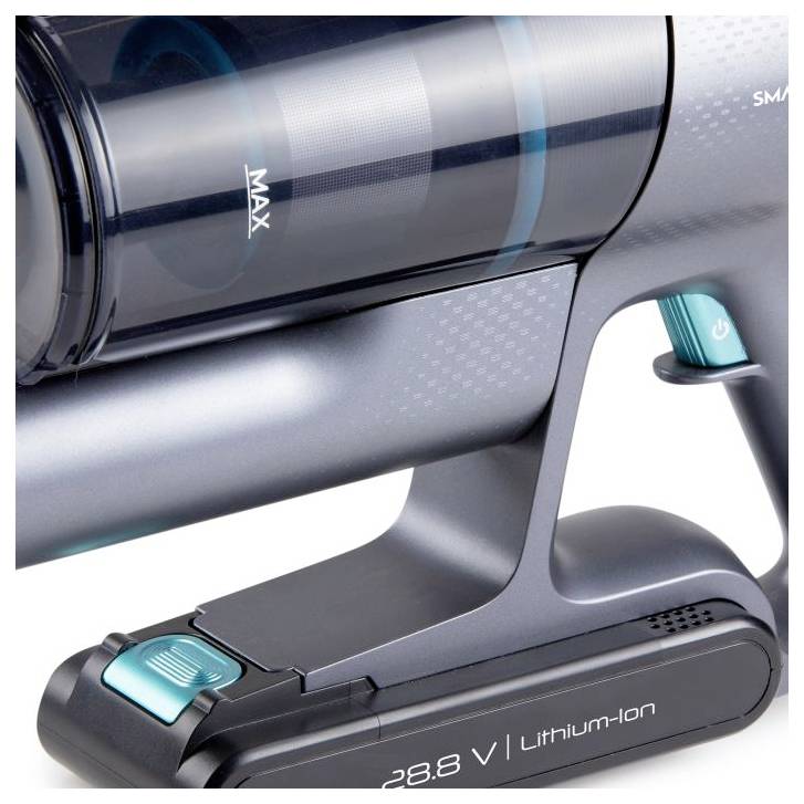 DOMO DO252SV Akku-Handstaubsauger 28.8 V 450 W Beutellos, mit Display, Zyklon-Technik