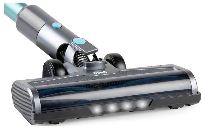 DOMO DO252SV Akku-Handstaubsauger 28.8 V 450 W Beutellos, mit Display, Zyklon-Technik