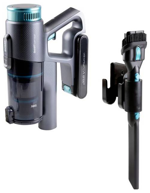 DOMO DO252SV Akku-Handstaubsauger 28.8 V 450 W Beutellos, mit Display, Zyklon-Technik