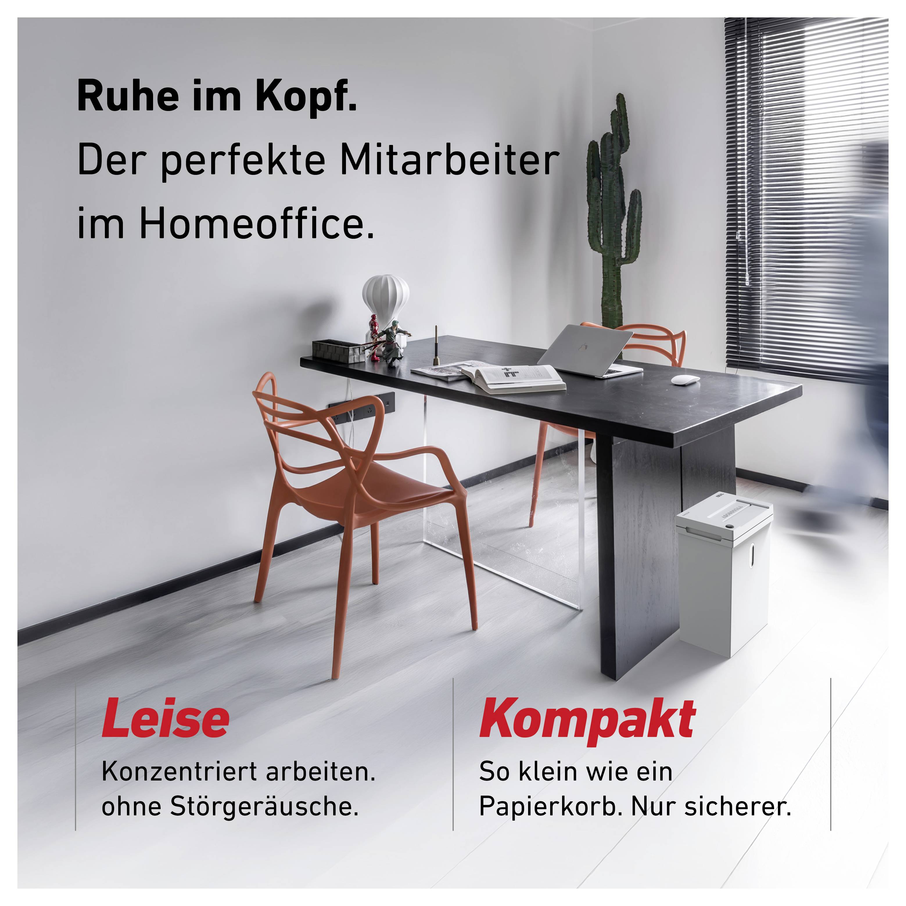 Krug & Priester IDEAL SHREDCAT 8100 Aktenvernichter 10 Blatt Partikelschnitt 5 x 30mm P-4 20l Vernichtet auch Büroklammern