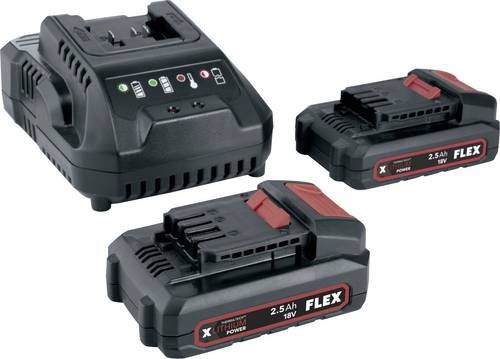 Flex 532740 P-Set 22 Q Werkzeug-Akku und Ladegerät 18 V 2.5 Ah