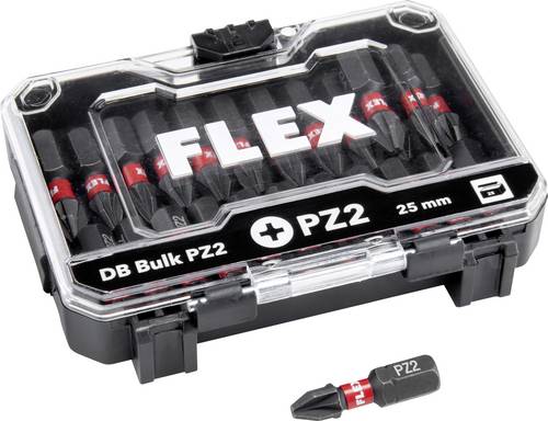 Flex DB Bulk PZ2-25mm VE25 534550 Bit-Set