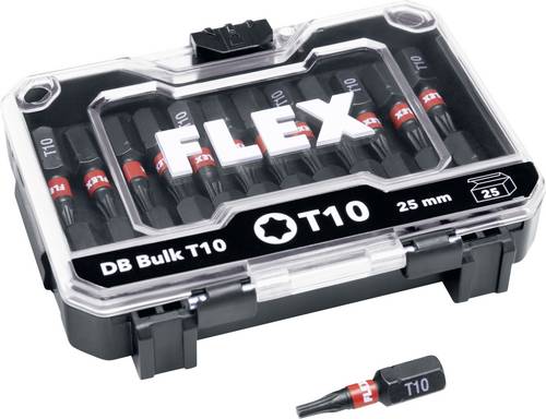 Flex DB Bulk T10-25mm VE25 534154 Bit-Set