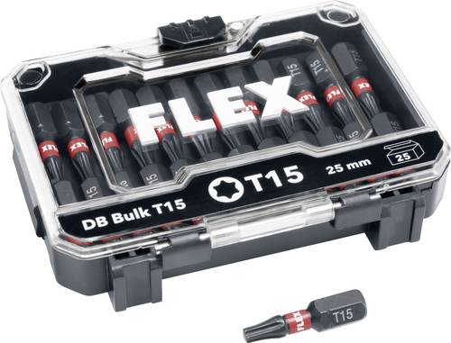 Flex DB Bulk T15-25mm VE25 534155 Bit-Set