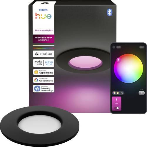 Philips Hue LED-Einbauleuchte 8721103109231 1er-Pack LED fest eingebaut 0.5 W Warmweiß bis Kaltweiß