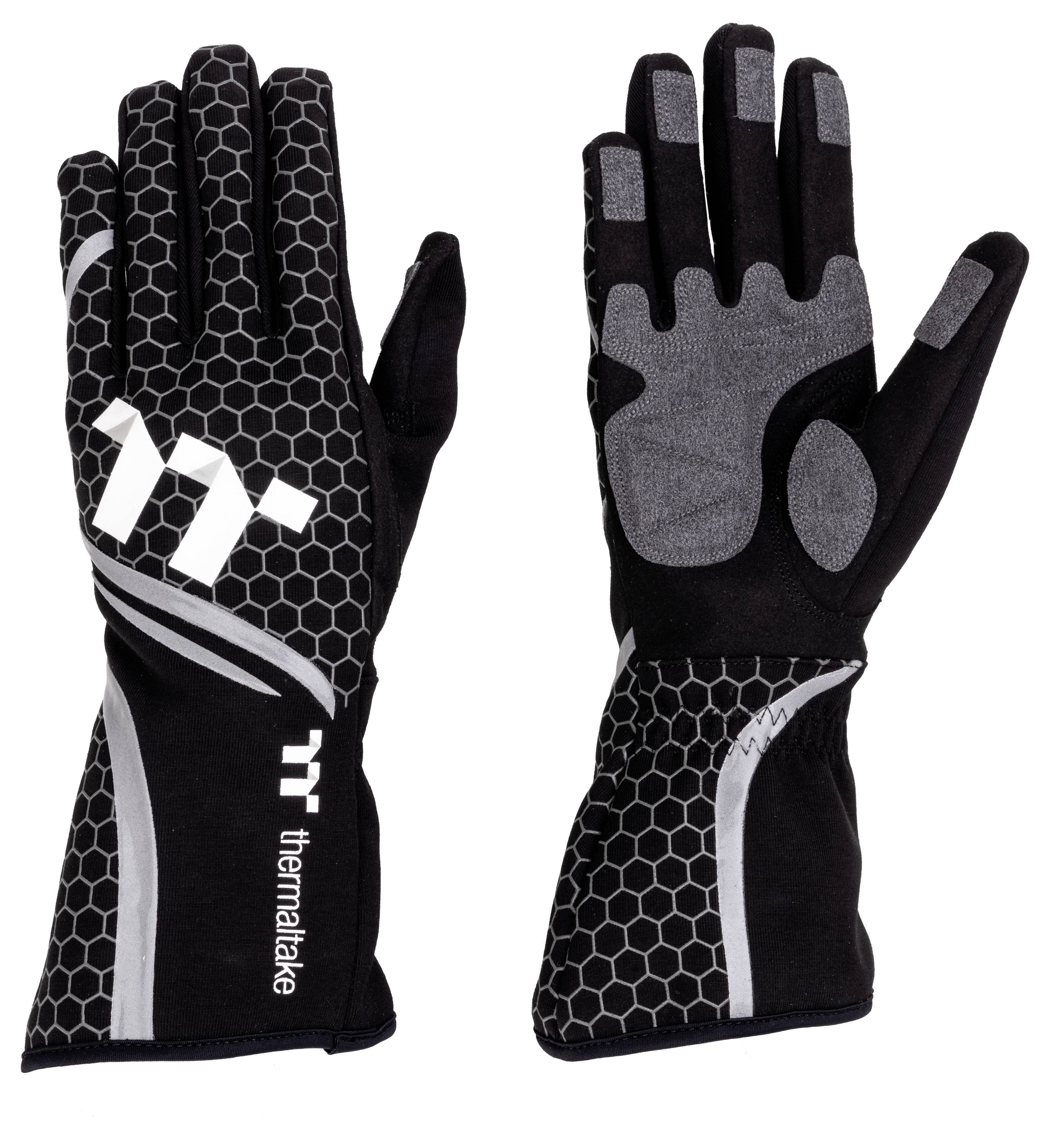 Thermaltake GRA-TTG-SGPXBB-0M Gaming-Handschuhe Größe M Schwarz