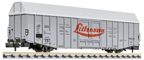 Liliput L265809 N Großräumiger Güterwagen, Hbks, DB,  Lithosan , Ep.IV Lithosan