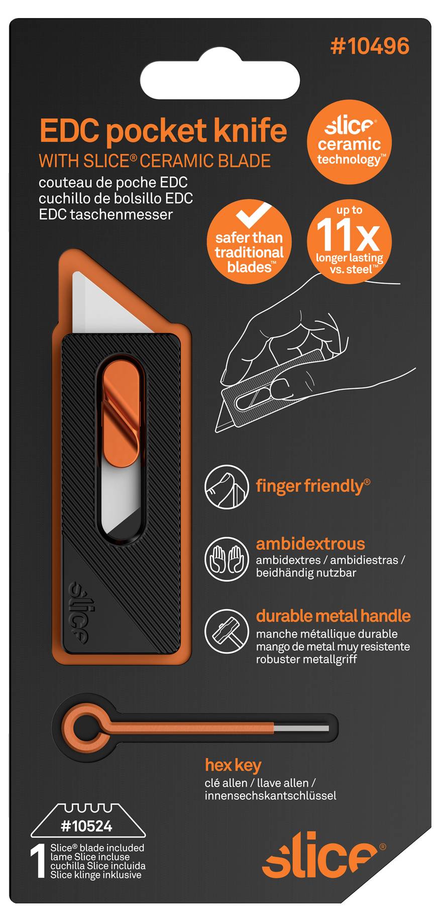 Slice 10496 EDC Taschenmesser 1St.