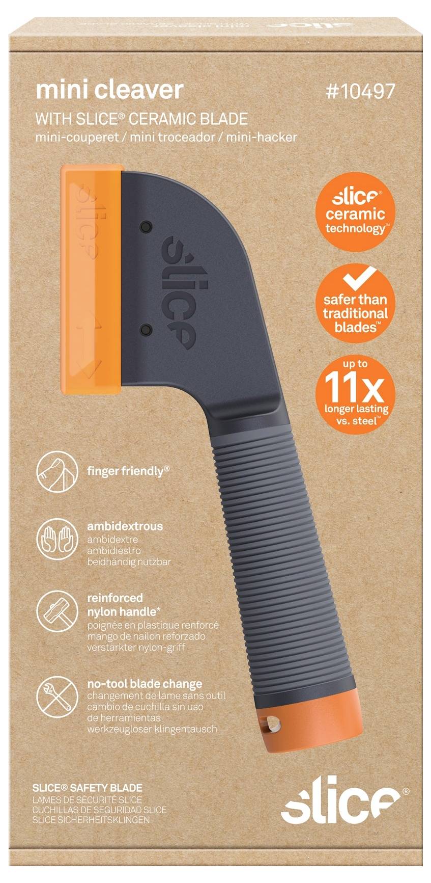 Slice 10497 Mini-Hacker Sicherheitsmesser 1St.