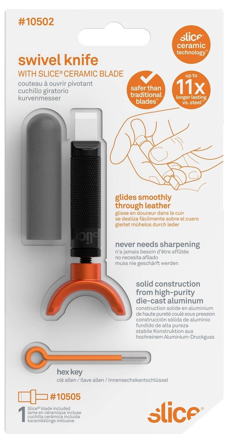 Slice 10502 Kurvenmesser Sicherheitsmesser 1St.