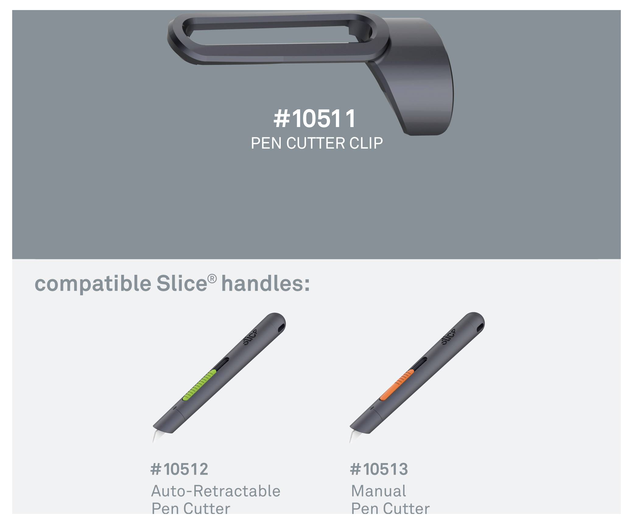 Slice 10511 Clip für Stift-Cutter 1St.