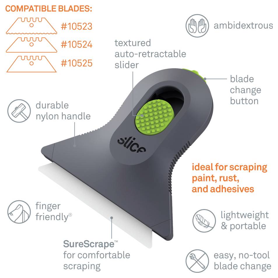 Slice 10590 Finger-Friendly® Schaber
