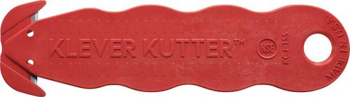 KLEVER KCJ-1SSRX Kutter NSF Food Zone™ Sicherheitsmesser Rot, 10 St.