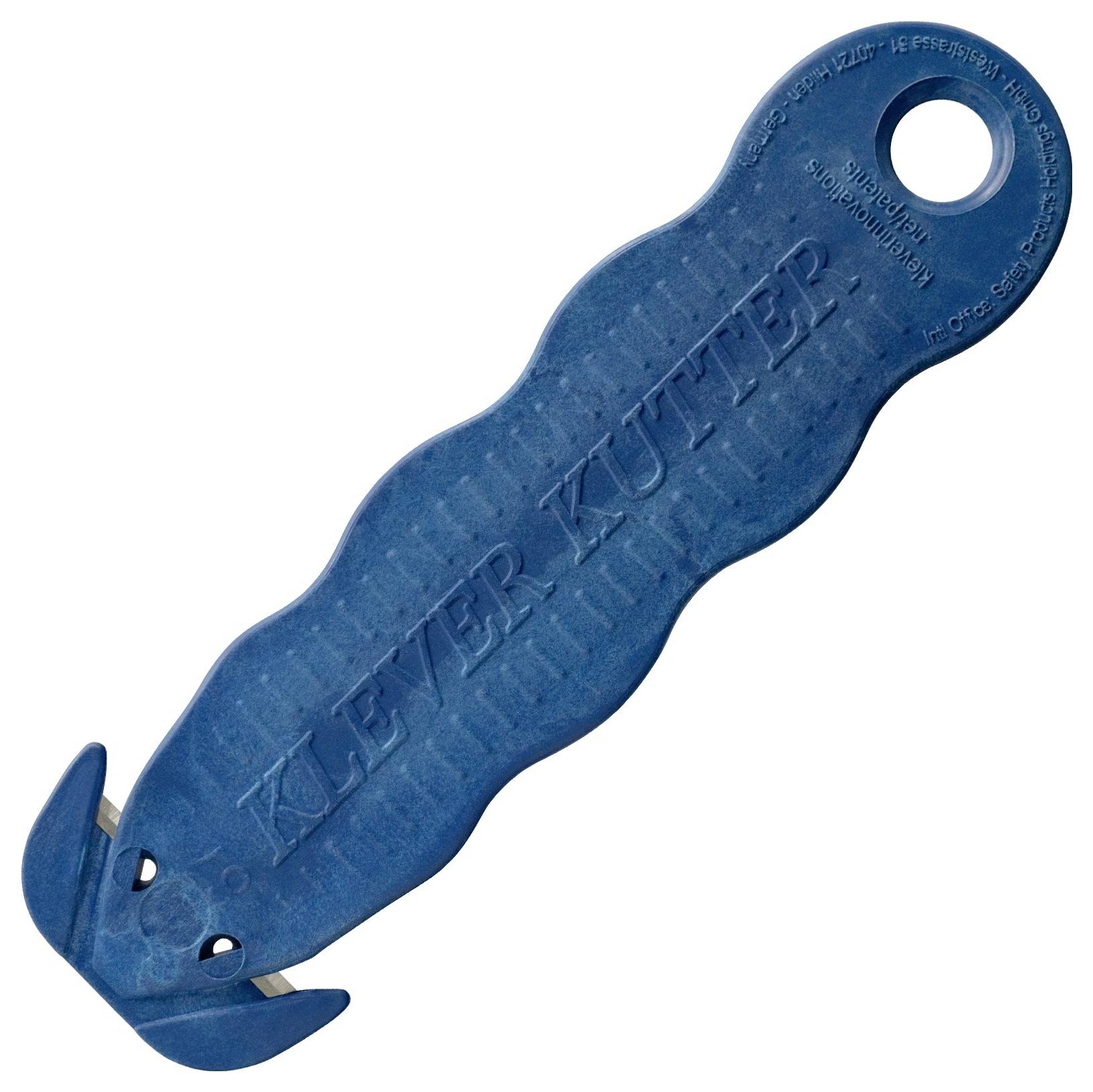 KLEVER KCJ-1SSMDX Kutter NSF Food Zone™ Sicherheitsmesser Marineblau, 10St.