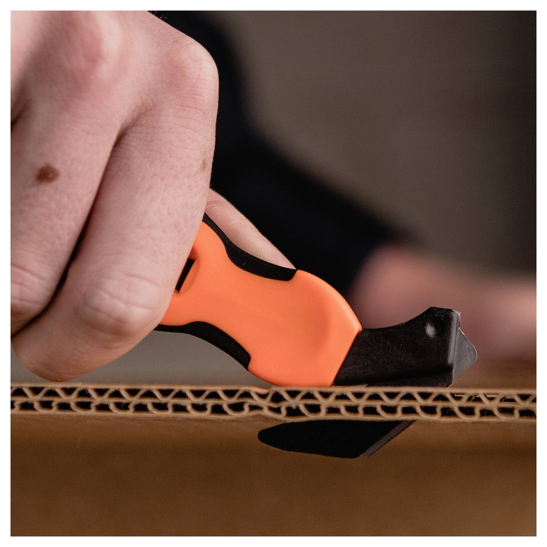KLEVER KCJ-XC-30R XChange™ 30 Sicherheitsmesser Rot-Schwarz, 10St.