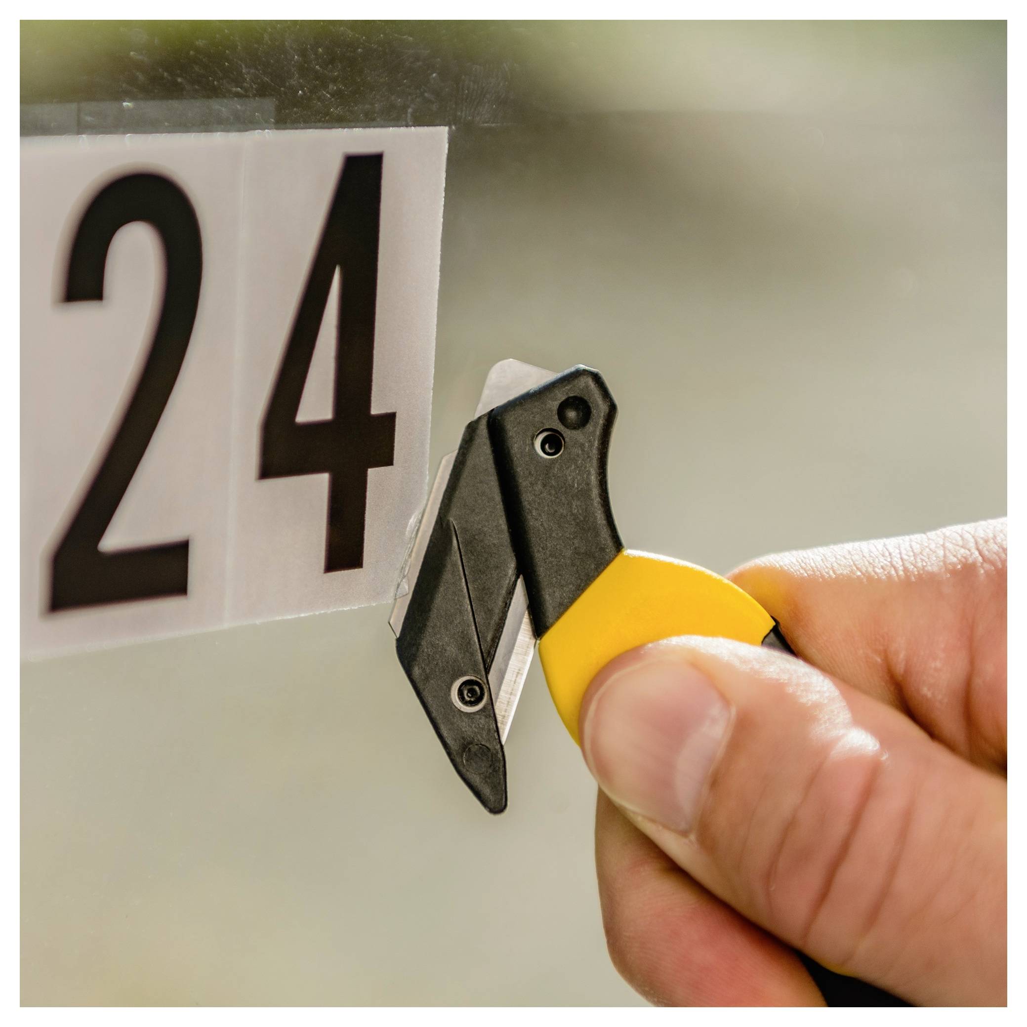 KLEVER KCJ-XC-35B XChange™ 35 Sicherheitsmesser Blau-Schwarz, 10St.