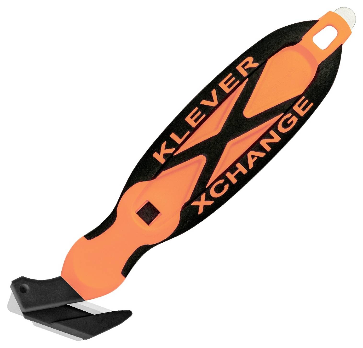 KLEVER KCJ-XC-35G XChange™ 35 Sicherheitsmesser Orange-Schwarz, 10St.