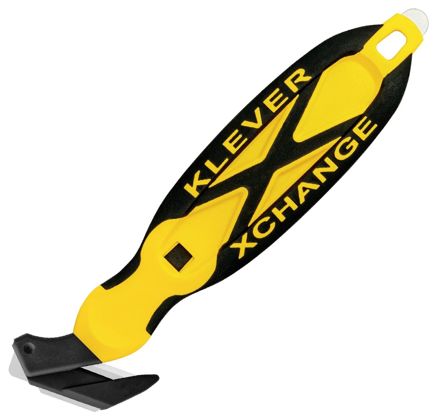 KLEVER KCJ-XC-35Y XChange™ 35 Sicherheitsmesser Gelb-Schwarz, 10St.