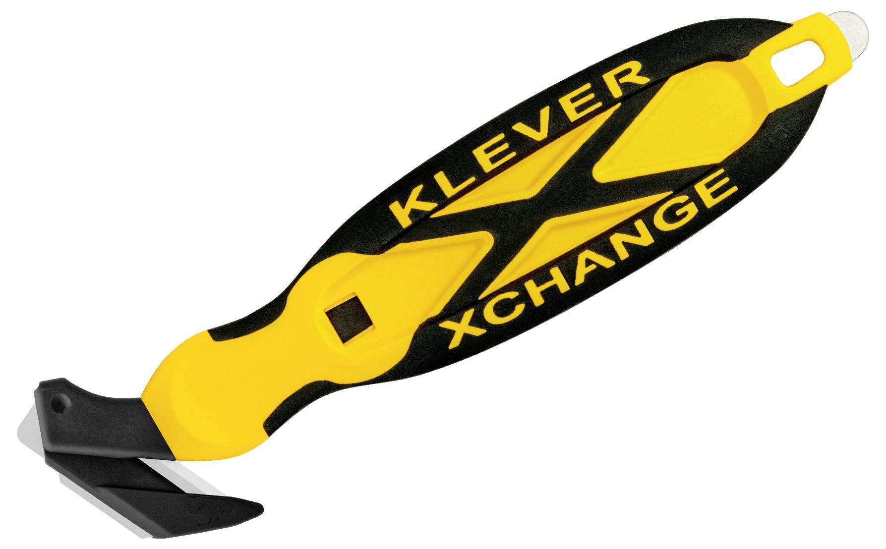 KLEVER KCJ-XC-35Y XChange™ 35 Sicherheitsmesser Gelb-Schwarz, 10St.