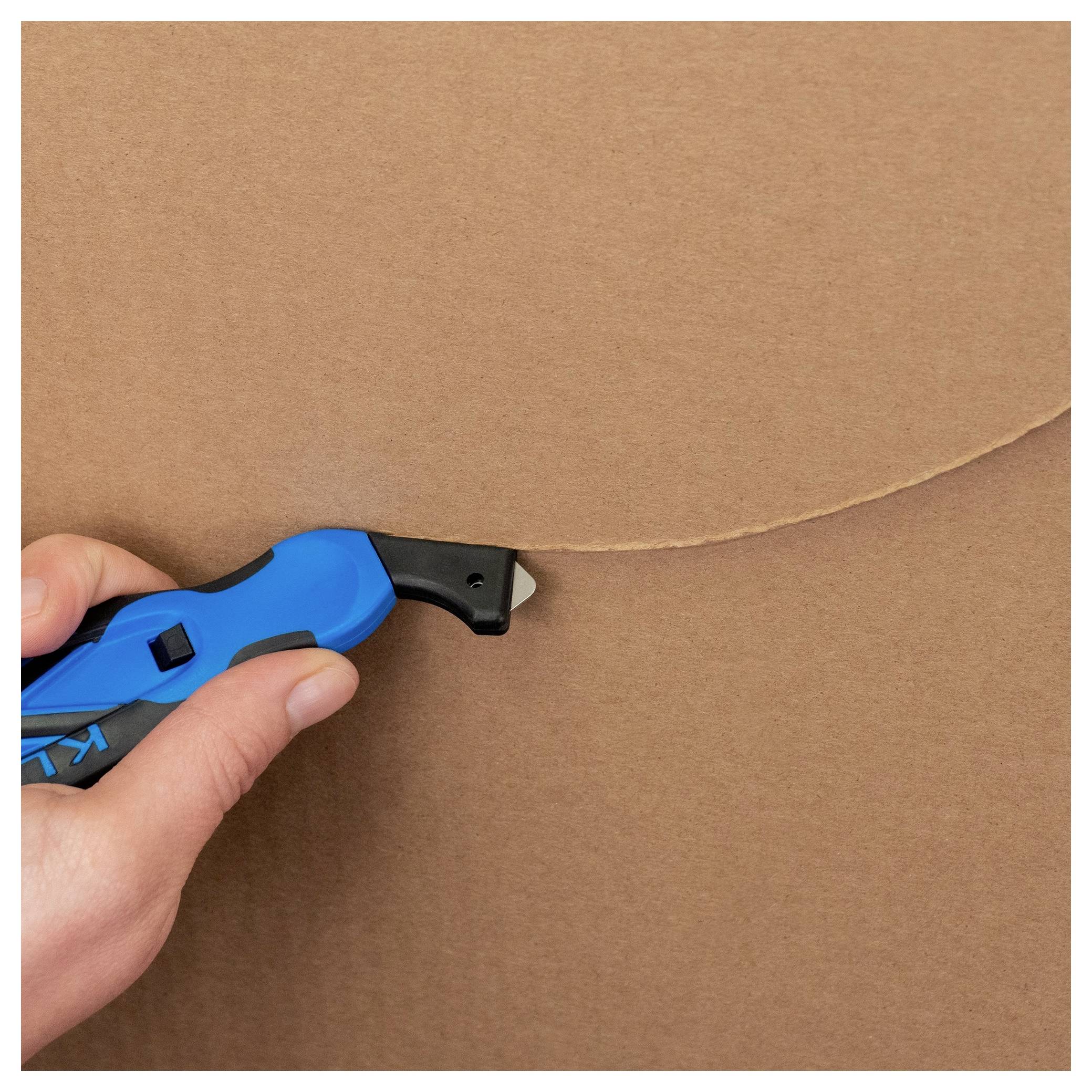 KLEVER KCJ-XC-65B XChange™ 65 Sicherheitsmesser Blau-Schwarz, 10St.