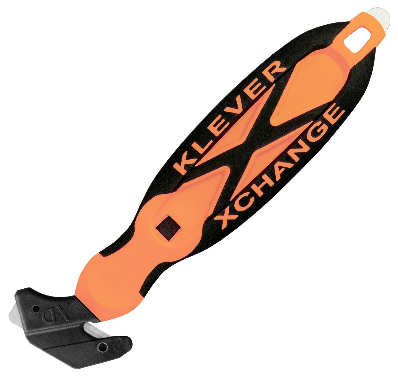 KLEVER KCJ-XC-65G XChange™ 65 Sicherheitsmesser Orange-Schwarz, 10St.