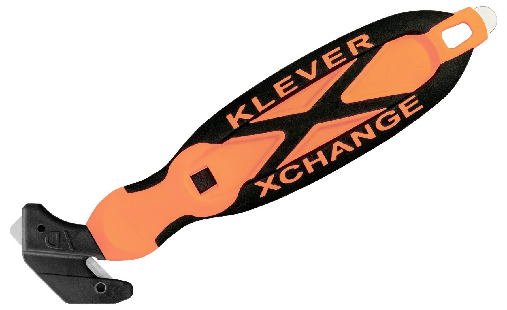 KLEVER KCJ-XC-65G XChange™ 65 Sicherheitsmesser Orange-Schwarz, 10St.