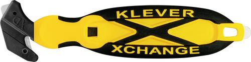 KLEVER KCJ-XC-65Y XChange™ 65 Sicherheitsmesser Gelb-Schwarz, 10 St.