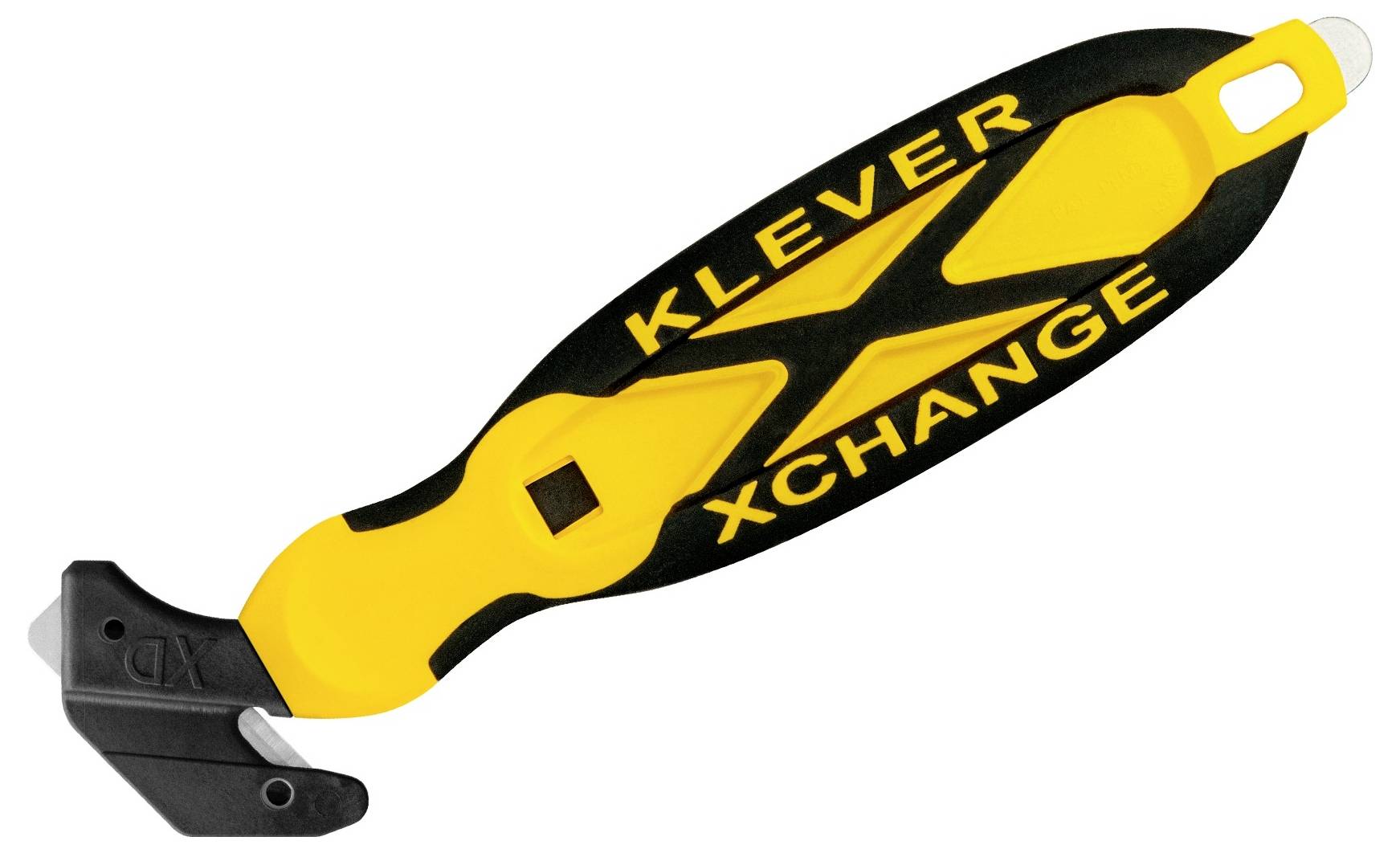 KLEVER KCJ-XC-65Y XChange™ 65 Sicherheitsmesser Gelb-Schwarz, 10St.