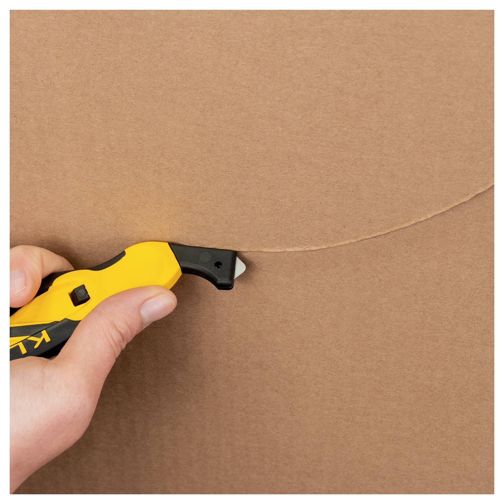 KLEVER KCJ-XC-65Y XChange™ 65 Sicherheitsmesser Gelb-Schwarz, 10St.