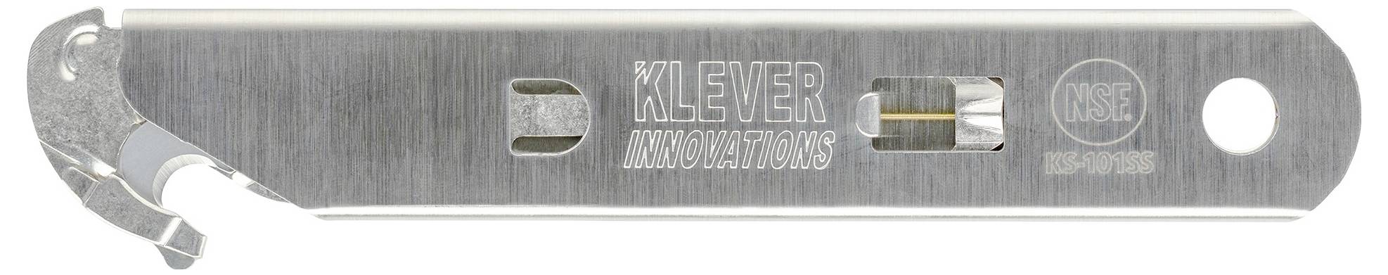 KLEVER KS-101SS-W KS-Serie Sicherheitsmesser Edelstahl, 1St.