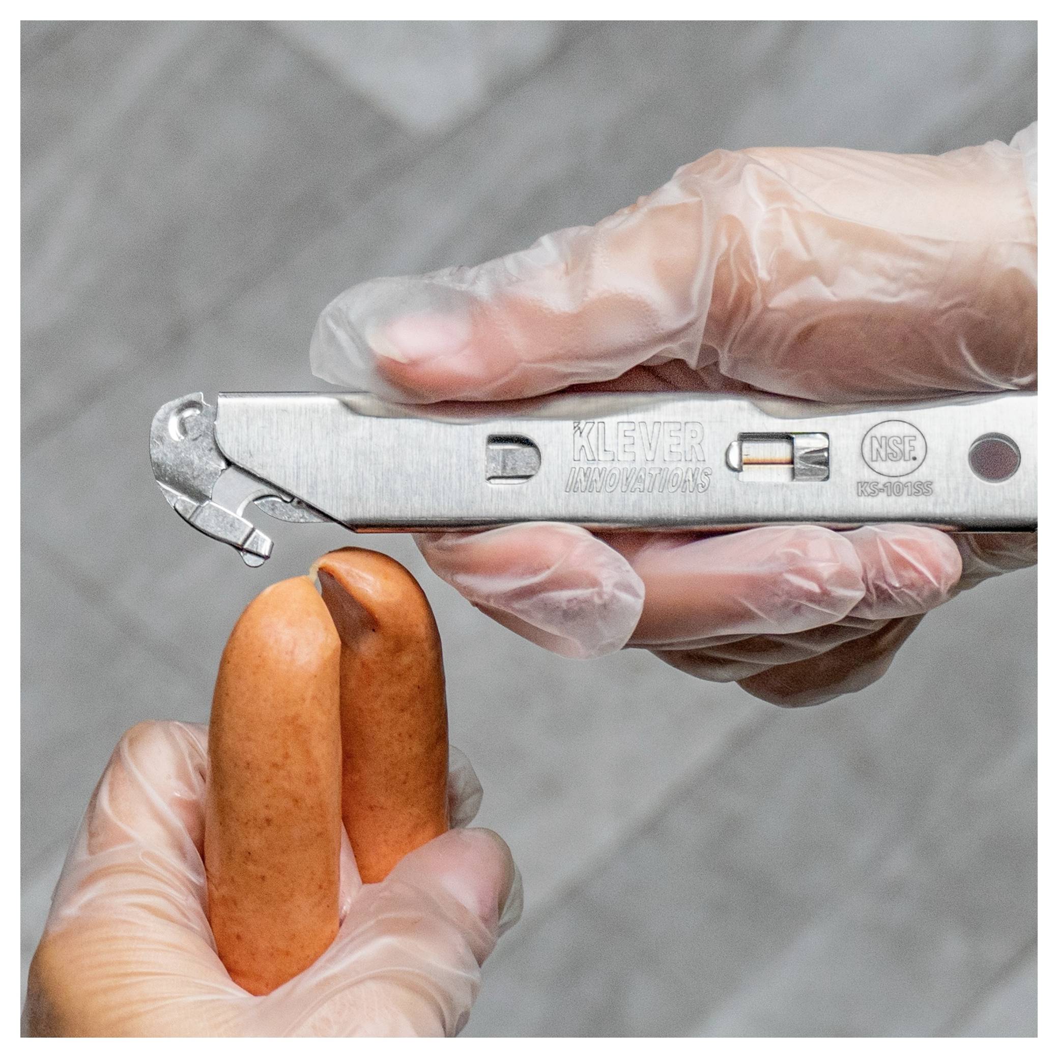 KLEVER KS-101SS-W KS-Serie Sicherheitsmesser Edelstahl, 1St.