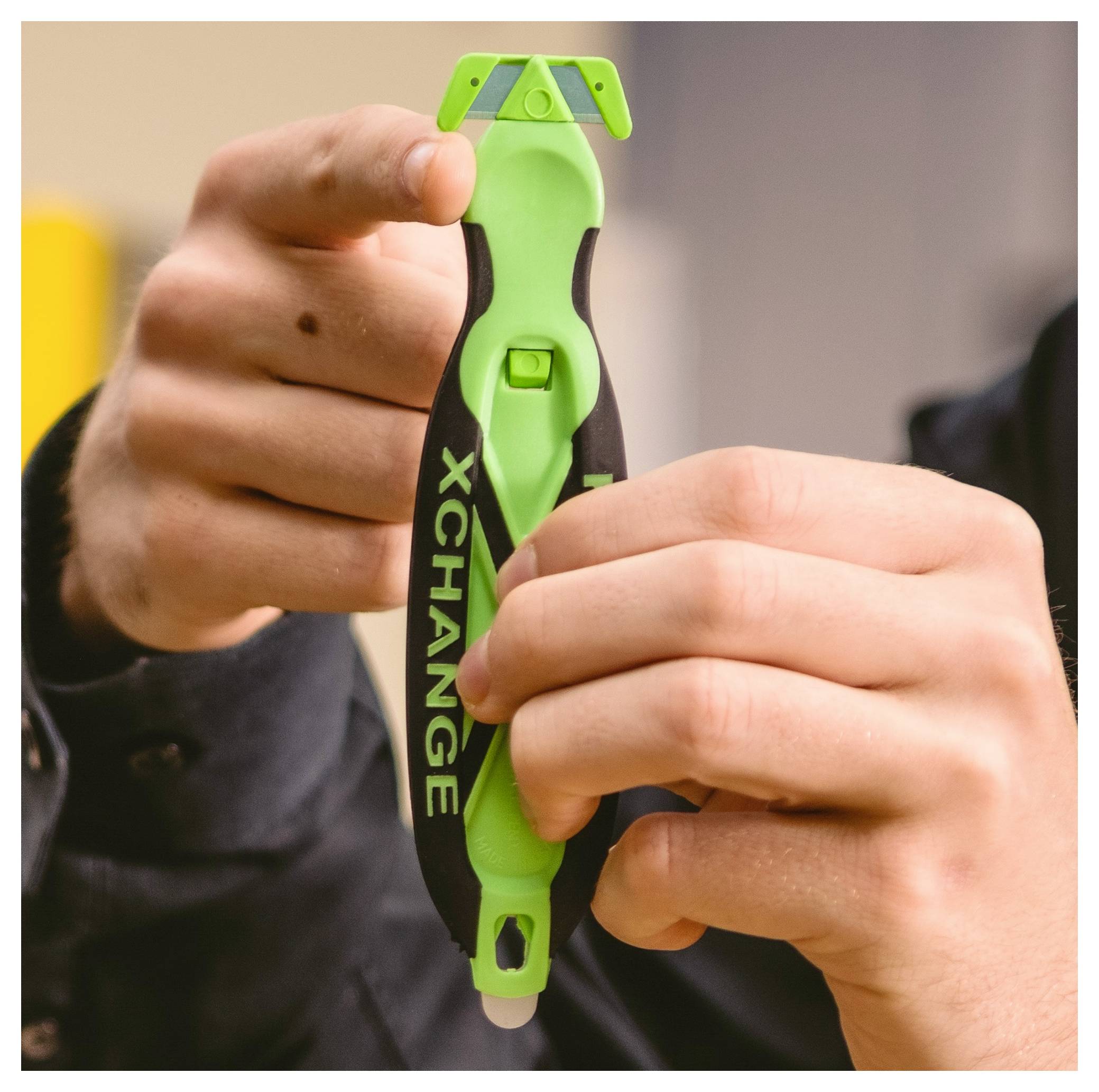 KLEVER KCJ-XH-20X XChange™ 20 Kleen™ Sicherheitsmesser-Ersatzklinge Grün, 25St.