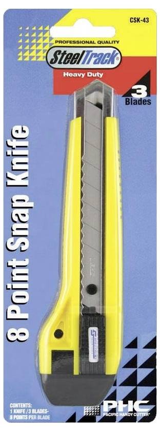 PHC CSK43 SK-504 Steel Track® Schnappmesser, 8-Punkt 1St.