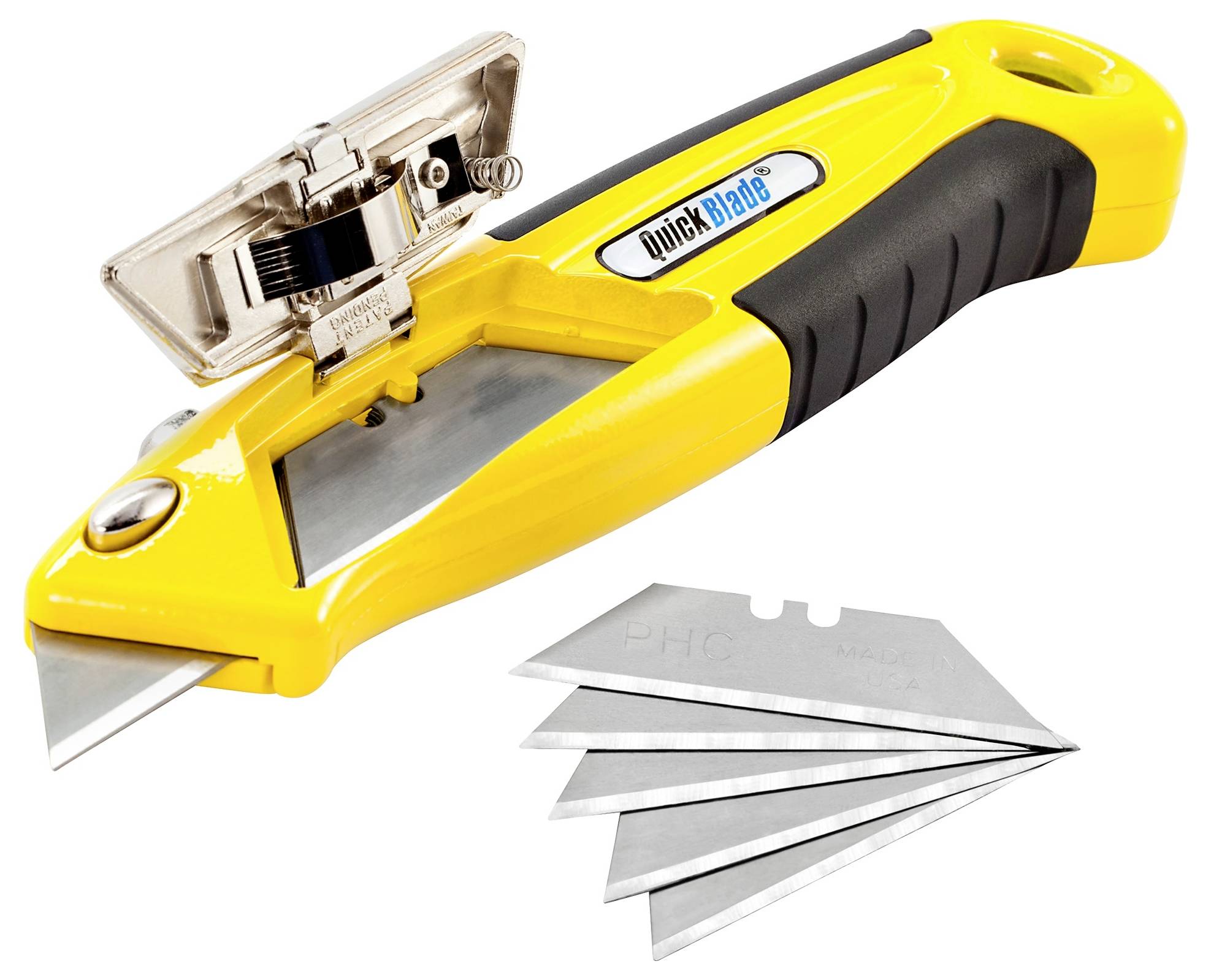 PHC QBA375 QBA-375 Quickblade® Sicherheitsmesser mit automatischer Ladefunktion und manuellem Rückzug 1St.