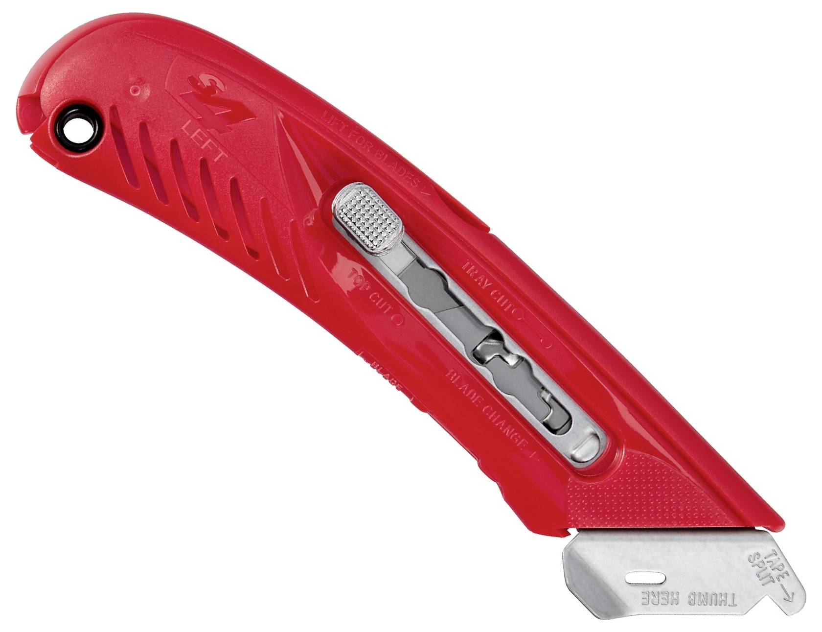 PHC S4L S4L™ Sicherheitsmesser mit Schutzvorrichtung, Linkshänder 1St.