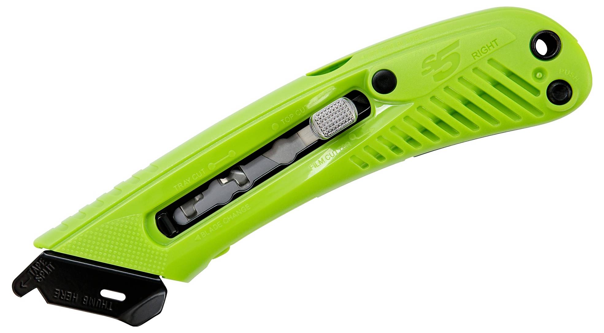 PHC S5R S5R™ 3-in-1-Sicherheitsmesser mit Schutzvorrichtung, Rechtshänder 1St.