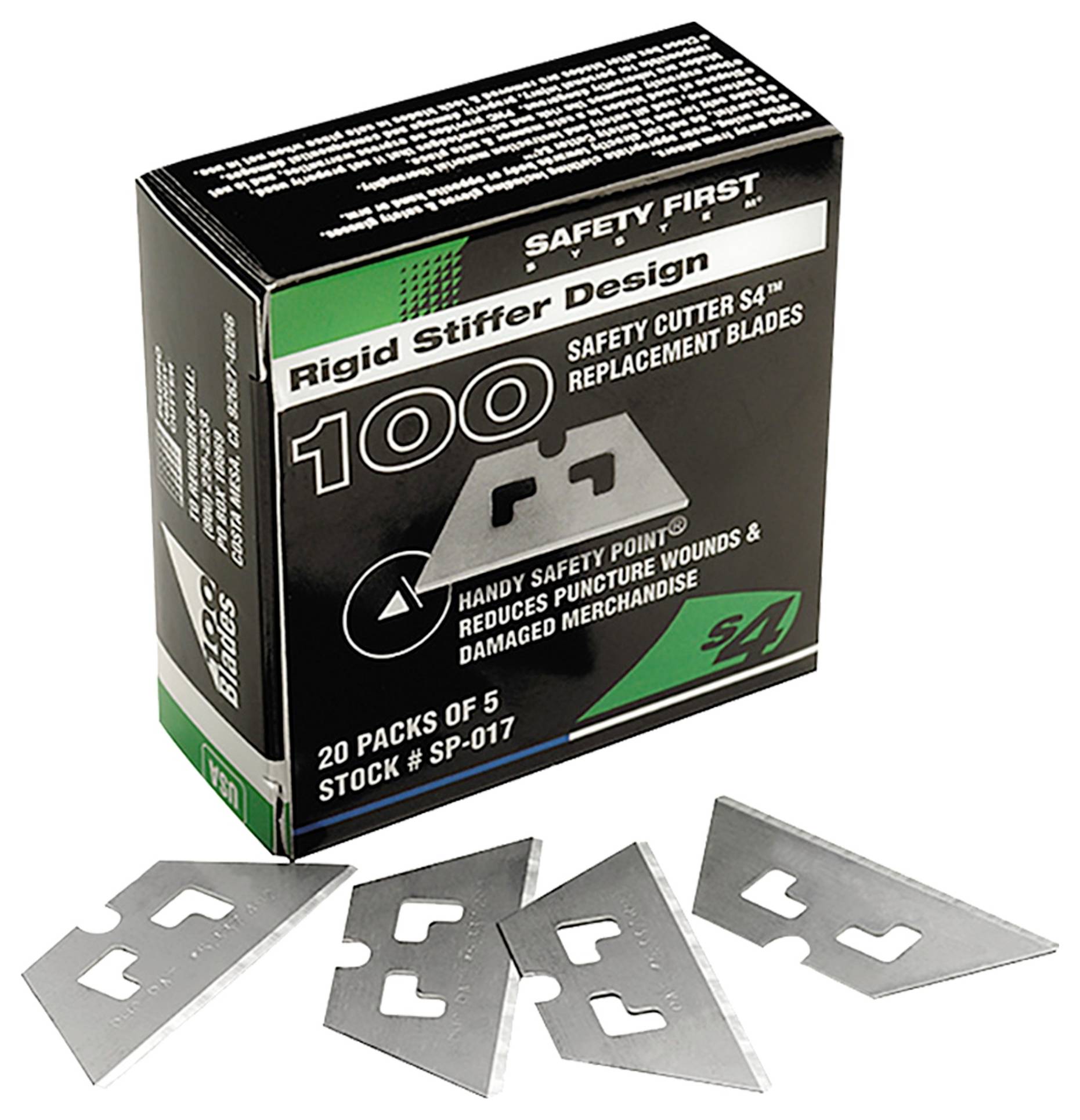 PHC SP017 SP-017 Sicherheits-Nutzklingen 100St.