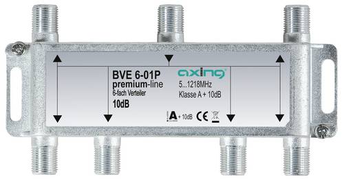 Axing Kabel-TV Verteiler 6-fach 5 - 1218 MHz