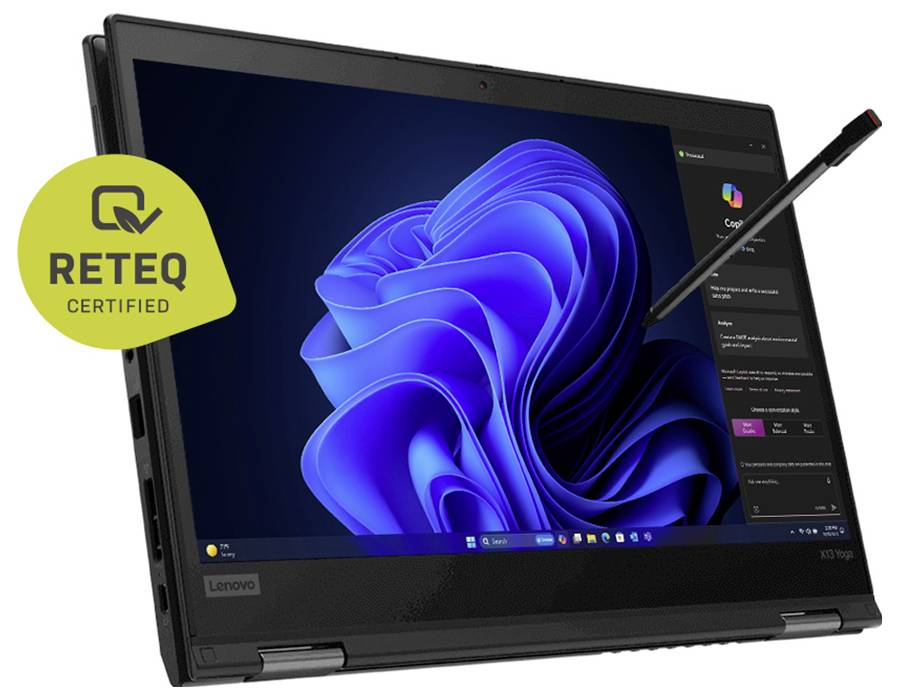 Lenovo 2-in-1 Notebook / Tablet ThinkPad X13 Yoga Gen 1 (generalüberholt) (gut) 33.8cm (13.3 Zoll) Full HD Intel® Core™ i5 Core