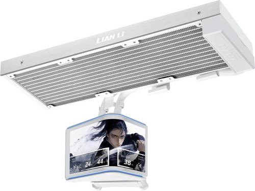 Lian Li HydroShift II OLED Curved 360 Fanless PC-Wasserkühlung Weiß