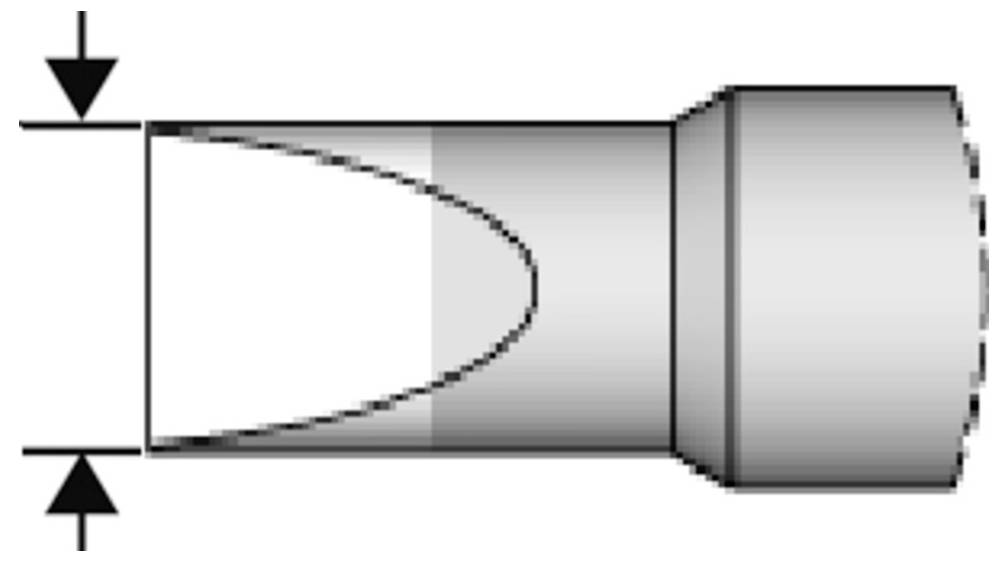 Lötspitze für T210-A / T210-NA, meißelförmig, C210024