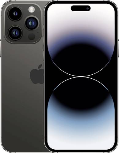 iPhone 14 Pro Max (generalüberholt) (sehr gut) 128 GB 6.7 Zoll (17 cm) Space Schwarz