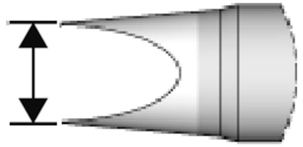 Lötspitze zylinderförmig, D 1,2 mm, C470028