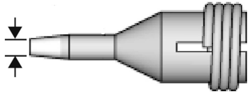 JBC Entlötspitze Serie C360, C360003/Ø 1,0 mm, Außen-Ø 1,4 mm, Pincleaning