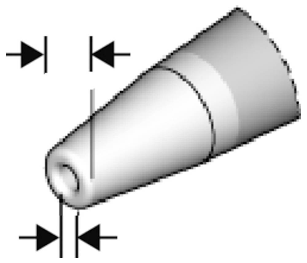 JBC Entlötspitze Serie C560, C560002/Ø 0,8 mm, 1,8 mm, Pincleaning