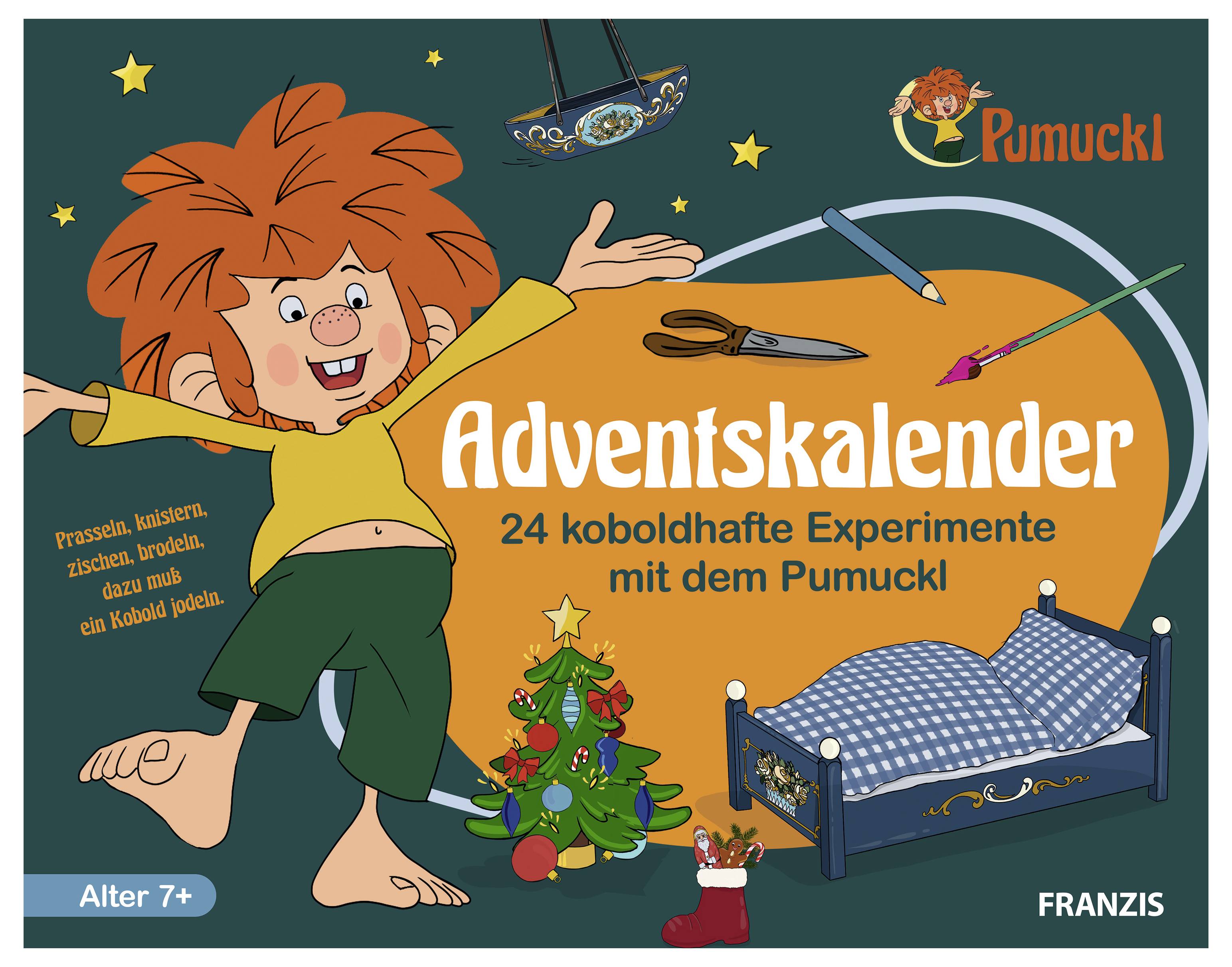 Illustrierte Titelseite für „Adventskalender